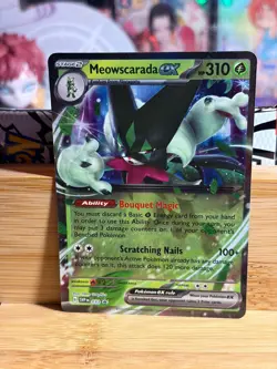 MEOWSCARADA EX 033 Scarlet & Violet Promo Holofoil Promo Pokemon TCG Near Mint - Image 1