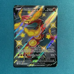 Centiskorch V - SV108/SV122 - Pokemon Shining Fates Sword Shield Shiny Rare NM - Image 1