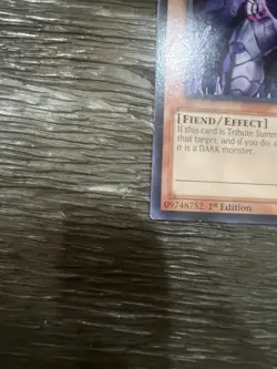 Yu-Gi-Oh! Caius the Shadow Monarch Fiend SR01-EN004 1st Ed Emperor of Darkness … - Image 4