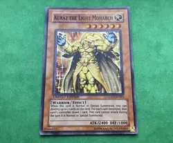 Kuraz the Light Monarch / LODT-ENSE1 / Super Rare / Limited Edition / Lightly P - Image 1