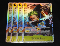 One Piece TCG - Roronoa Zoro Playset (x4) ST29-014 - Image 1