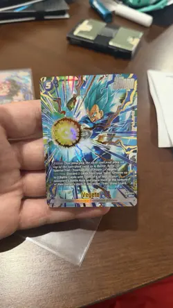 Dragon Ball Super Fusion World - Vegeta FB09-045 Alternate Art SR Dual Evolution - Image 1