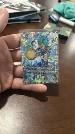 Dragon Ball Super Fusion World - Vegeta FB09-045 Alternate Art SR Dual Evolution - Image 2