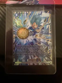 Dragon Ball Super Fusion World - Vegeta FB09-045 Alternate Art SR Dual Evolution - Image 1