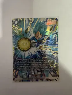 Dragon Ball Super Fusion World - Vegeta FB09-045 Alternate Art SR Dual Evolution - Image 1