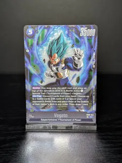 Dragon Ball Super Fusion World - Vegeta FB09-045 Alternate Art SR Dual Evolution - Image 1