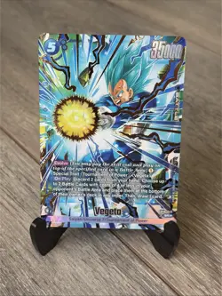 Dragon Ball Super Fusion World - Vegeta FB09-045 Alternate Art SR Dual Evolution - Image 2
