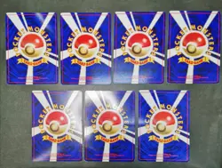 Pokemon card LOT 60 Old Back Japanese Pikachu Eevee Unown Poliwhirl Cubone etc… - Image 4
