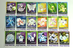Pokemon card TCG Carddass Lot 18 Glossy Japanese Meowth Grimer Lickitung etc... - Image 1