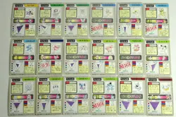 Pokemon card TCG Carddass Lot 18 Glossy Japanese Meowth Grimer Lickitung etc... - Image 2