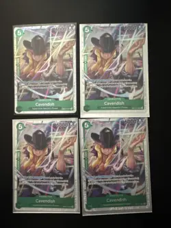 4x Cavendish EB01-012 SR The Best Vol. 2 – One Piece English 4 Card Playset - Image 2