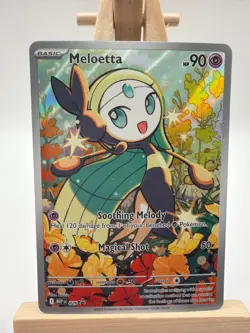 Meloetta - 026 026 Pokemon Illustration Rare ME: Mega Evolution Promo Card NM - Image 1