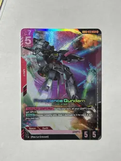 Gundam Card Game - Providence Gundam GD03-033 LR English Holo - Image 1