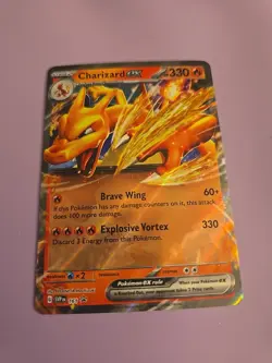 Charizard ex 161 Sv: Scarlet & Violet Promo Cards Holo Near Mint - Image 1