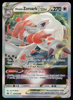 Hisuian Zoroark VSTAR SWSH298 SWSH: Sword & Shield Promo Cards Pokemon - Image 1