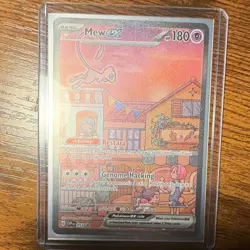 Mew ex 053 SVP Scarlet & Violet Promo EX Holo 180HP Pokemon Card - Image 1