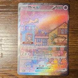 Mew ex 053 SVP Scarlet & Violet Promo EX Holo 180HP Pokemon Card - Image 2