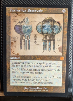 Aetherflux Reservoir (Schematic) - The Brothers' War: Retro Frame - Image 1
