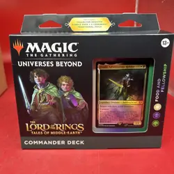 MtG Lord of the Rings: Tales of Middle Earth Commander Deck Food and Fellowship - Image 1
