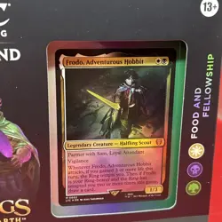 MtG Lord of the Rings: Tales of Middle Earth Commander Deck Food and Fellowship - Image 2