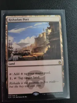 Magic The Gathering MtG NM Rishadan Port Masters 25 Regular - Image 1