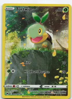 Turtwig GG31/GG70 Ultra Rare Holo Crown Zenith: Galarian Gallery NM Pokemon - Image 1
