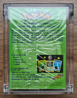 1999 Pokemon Base Set Theme Deck – Overgrowth (Factory Sealed, w/ Acrylic Case) - Image 2