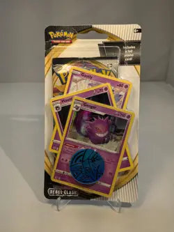 Pokemon Sword & Shield Rebel Clash Blister Pack Gengar Sealed - Image 1