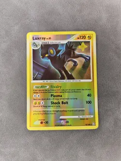 Pokemon TCG Luxray 8/146 Reverse Holo Rare - Legends Awakened - LP - Image 1