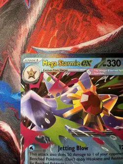 Mega Starmie EX 021/088: Jetting Blow Nebula Beam Holo 330 HP Pokemon TCG - Image 4
