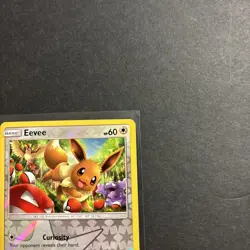 Eevee Rev Reverse Holo SM Hidden Fates Pokemon NM 48/68 Sun & Moon - Image 2