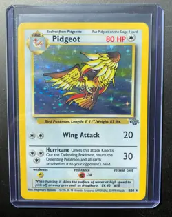 EX Pidgeot 8/64 Jungle Unlimited Holo 1999 Pokemon TCG WOTC VINTAGE - Image 1