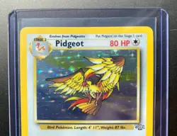 EX Pidgeot 8/64 Jungle Unlimited Holo 1999 Pokemon TCG WOTC VINTAGE - Image 2