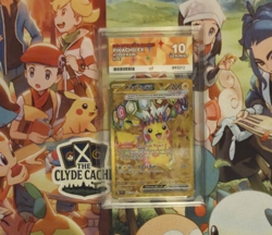 Pokemon TCG Surging Sparks Pikachu EX 247/191 Hyper Rare Ace 10 - Image 3