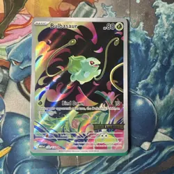 Pokemon Bulbasaur 133/132 English Mega Evolution Stamped Promo SEALED - Image 1