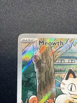 Meowth 106/094 - Pokemon TCG - Phantasmal Flames Illustration Rare Holo - NM - Image 2