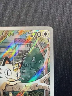 Meowth 106/094 - Pokemon TCG - Phantasmal Flames Illustration Rare Holo - NM - Image 3