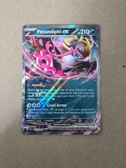 Fezandipiti ex 038/064 Pokemon TCG Shrouded Fable English Near Mint - Image 1