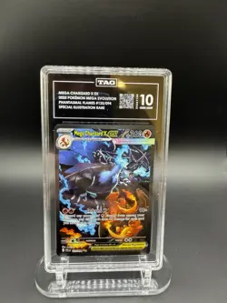 Mega Charizard X ex 125/094 Phantasmal Flames Holo TAG 10 Pokemon - Image 1