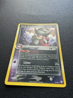 Dark Slowking 9/109 Holo Rare EX Team Rocket Returns Pokemon 2004 NM - Image 3