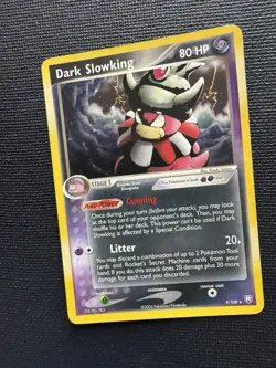 Dark Slowking 9/109 Holo Rare EX Team Rocket Returns Pokemon 2004 NM - Image 4