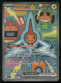 Pokemon TCG Rotom EX 126/094 Phantasmal Flames Special Illustration Rare Holo - Image 1