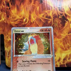 2004 Pokemon Entei ex 91/95 EX Team Magma vs. Team Aqua Holo Rare NM - Image 2