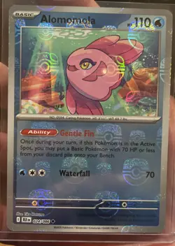 Pokemon TCG Alomomola 024/086 – Master Ball Edition – Black Bolt – Near Mint - Image 1