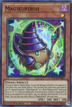 Magikuriboh 1st Edition Super Rare Battle of Chaos BACH-EN001 LP - Image 1