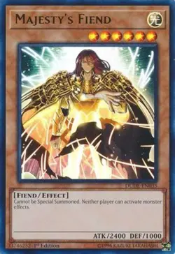 Majesty's Fiend - DUDE-EN035 - Ultra Rare - 1st Edition - Lightly Played - Image 1