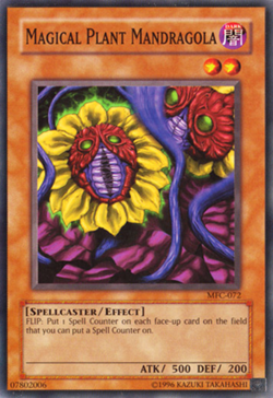 Magical Plant Mandragola - MFC-072 - Common - Unlimited Edition - Moderately Pla - Image 1