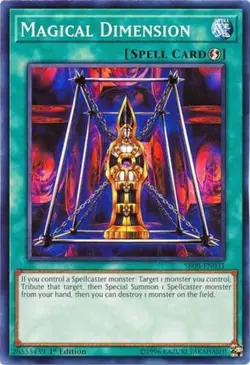Magical Dimension - SR08-EN031 - Common - 1st Edition - Lightly Played - Image 1