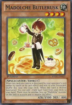 Madolche Butlerusk - REDU-EN025 - Common - Unlimited Edition - Moderately Played - Image 1