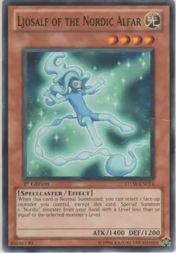 Ljosalf of the Nordic Alfar - STOR-EN014 - Common - Unlimited Edition - Lightly - Image 1